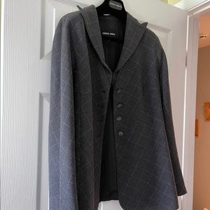 Giorgio Armani mixed wool jacket.